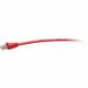 C2G QS 3FT/0.9M RED BOOTED C6 STP