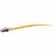 C2G QS 5FT 1.5M YLW BOOTED C6A STP