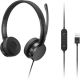 Lenovo TS USB A Wired Stereo HS