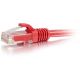 C2G 6' CAT6A SNAGLESS UTP CBL RED