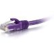 C2G 3FT CAT6A  UTP CABLE PURPLE