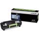 Lexmark 501 Blk SY Ret Prog Toner Cart