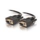 C2G 6ft DB9 F/F Cable - BLK