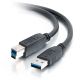 C2G 2m USB 3.0 AM to BM Cbl Blk