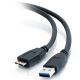 C2G 6.5' USB 3.0 AM to MBM Cable