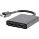 C2G MST MiniDP 1.2 to Dual HDMI