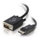 C2G 6' DisplayPort M to VGA M Blk