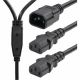 Startech.com 6' Power Cord Y Splitter
