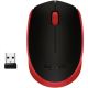 Logitech M170 Red Clamshell Mouse