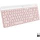 Logitech K585 Slim Device Keyboard Rose