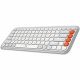 Logitech POP Icon Keys off White Orange