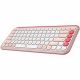 Logitech POP Icon Keys Rose & Off White