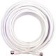 Wilson 30 foot white RG6 coax F Pin