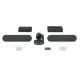 Logitech Rally Plus system w/white mics