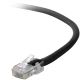 Belkin 1' CAT5 Patch Black RJ45M M