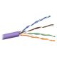 Belkin 1000' Cat 5 RJ45 Purple strand