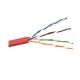 Belkin 1000' Cat5e Solid Bulk Red