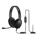 Cyber USB C Headset w Braided Cord