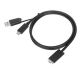 Targus 1M USB C Male w Screw