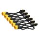 APC PwCord Kit (6 ea), LockC19 C20