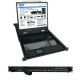 Eaton 8 Port VGA KVM Console w  19