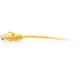 C2G 15ft Cat6a Yellow Slim Cable