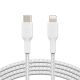 Belkin 1M Braided USBC Ltng Cbl Wht