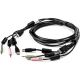 Vertiv CABLE, 1-DISPLAYPORT/1-USB/2-A