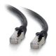 C2G 6FT CAT6 SNAGLESS STP CBL BLK