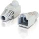C2G RJ45 PLUG CVR 6.0MM OD GRY