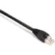 Black CAT5E SNAGLESS BLACK 100FT