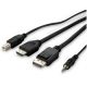 Belkin DVI to HDMI DP DP USB AUD 6
