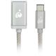 IOGear USB C to USB A Adapter Sil