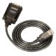 Black USB-RS232 CONV DB9 1PT