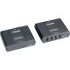 Black USB 2.0 Extender CATx 4PT