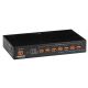 Black INDUSTRIAL GRADE 7 PORT USB HU