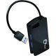 Siig SuperSpeed USB 3.0 LAN Hub Red