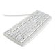 Kensington Pro Fit Washable Keyboard Wht