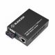 Black MEDIA CONVERTER ETHERNET