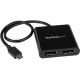 Startech.com USB C to DP 2 Port MST Hub