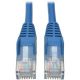 Eaton 50' Cat5E Patch Blue Snagless
