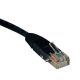 Eaton 1' Cat5e Patch Cable Black