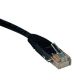 Eaton 3' Cat5E Patch Cable Black