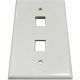 Eaton WALL PLATE 2 PORT SINGLE GANG