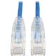 Eaton Cat6  SlimPatch Cab Blue 4'