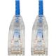 Eaton Cat6 Gig Slim Patch Blue 6in