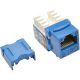 Eaton Blue Cat6 Cat5E Keystone Jack
