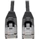 Eaton Cat6a Snag Mold Slim Black 1ft