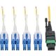 Eaton MTP/MPO (APC) to 8xLC SMF Fibe