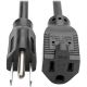 Eaton 3' PE Cord Nema 515P Nema 515R
